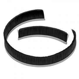Replacement dust shroud brush for 125 mm grinder, set (large + small) Bihui
