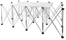 Stolik glazurniczy składany 3x5 stóp (221x113x73cm) Bihui LFFT