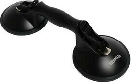 Bihui double suction cup with metal base