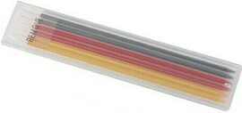 Bihui mechanical pencil refills 6 pcs (black/yellow/red)