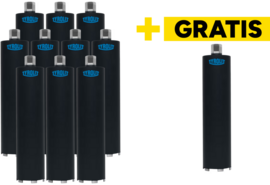 Diamond Drill Bit Tyrolit Premium DDL TGD 62 (set of 10 pieces + 1 free)