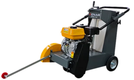 Petrol-powered mobile saw Enar RHINO 350GL (350 mm), cutting depth 120 mm