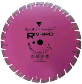 Tarcza diamentowa Ntd Standard RIM-RPD 350 mm do betonu zbrojonego i materiałów budowlanych