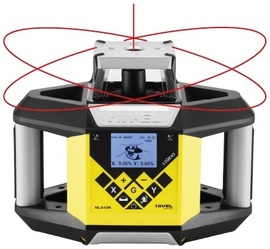 Niwelator laserowy Nivel System NL340R DIGITAL, wiązka czerwona, zasięg 500 m
