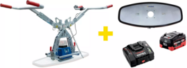 Akumulatorowy ręczny/zawieszany chwytak próżniowy Probst M-JET-250 (+ akumulator, ładowarka, płyta ssąca 150 kg)