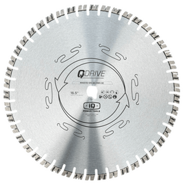 Diamond blade Q-Drive Masonry Extreme Hard Material Blade iQ PowerTools (420 mm), silver (HM4 SC)