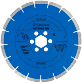 Husqvarna Elite-Shave S V2 255mm Diamond Blade for Smoothing and Grooving Concrete