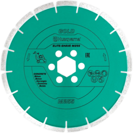 Husqvarna Elite-Shave M V2 255mm Diamond Blade for Smoothing and Grooving Concrete