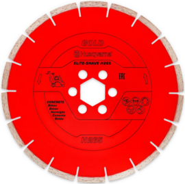 Husqvarna Elite-Shave H V2 265mm Diamond Blade for Smoothing and Grooving Concrete