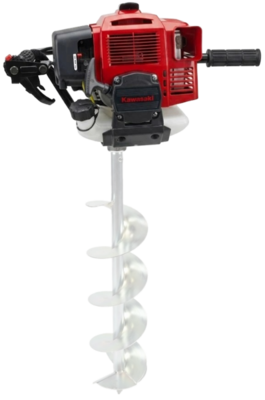 Spalinowa wiertnica glebowa Benza AS-35 (silnik Kawasaki TJ053)