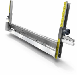 Łata ręczna profilująca ze stali nierdzewnej regulowana 80-130cm Fixon FormFix MINI