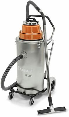 Wet industrial vacuum cleaner with a pump Husqvarna W70P