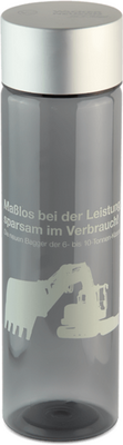 Black drink bottle Wacker Neuson 900 ml