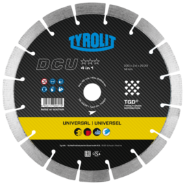 Tarcza diamentowa Tyrolit Premium DCU 4in1 300 x 2,6 mm x 25,4 MM