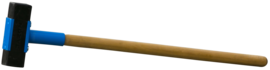 Młotek brukarski długi gumowy Jazon MGD do kostki i krawężników (długość trzonka 90 cm)