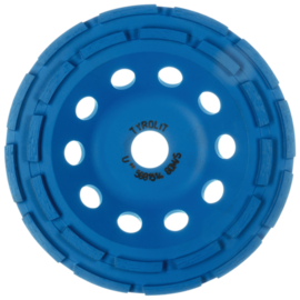 Tarcza szlifierska Tyrolit Standard DGU Double row 180 mm do betonu i kamienia naturalnego (szerokość 32 mm)