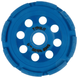 Tarcza szlifierska Tyrolit Standard DGU Single row 100 mm do betonu i kamienia naturalnego (szerokość 18 mm)