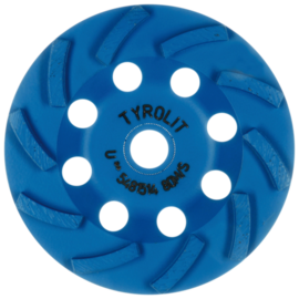 Tarcza szlifierska Tyrolit Standard DGU-Turbo 100 mm do betonu i kamienia naturalnego (szerokość 18 mm)