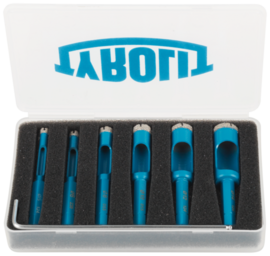 Drill kit Tyrolit Premium DDT Ø 5-14 mm
