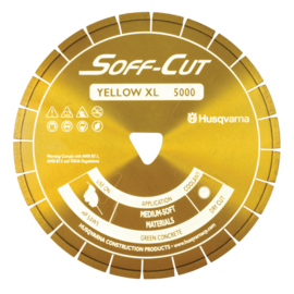 Diamond blade for Husqvarna XL14-5000 Soff-Cut power cutters