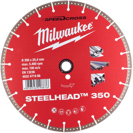Tarcza diamentowa Milwaukee Steelhead 350 mm do betonu i stali