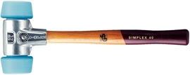 Młotek Halder Simplex EH3101 50:40 mm (miękki elastomer)