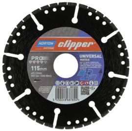 Tarcza diamentowa Norton Clipper Pro Universal 115 mm do materiałów budowlanych