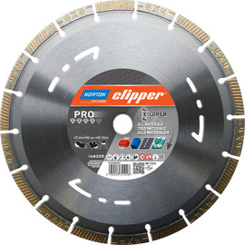 Tarcza diamentowa Norton Clipper Pro 4x4 Explorer 500 mm do betonu, granitu, asfaltu, kamienia, piaskowca i stali (otwór montażowy 25,4 mm)