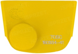 Segment szlifierski Lavina X1B-SC-0070 do miękkiego betonu (okrągły)
