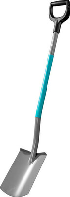 Straight spade Gardena ClassicLine with a handle
