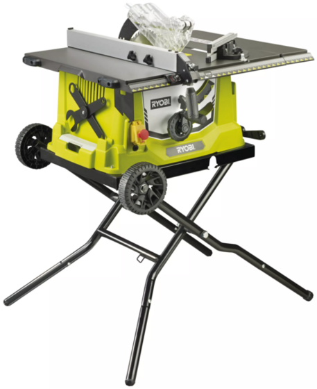 Table saw Ryobi RTS1800EF-G (+ stand)