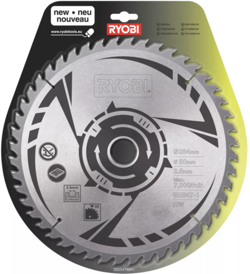 Tarcza widiowa Ryobi SB254T48A1 254 mm