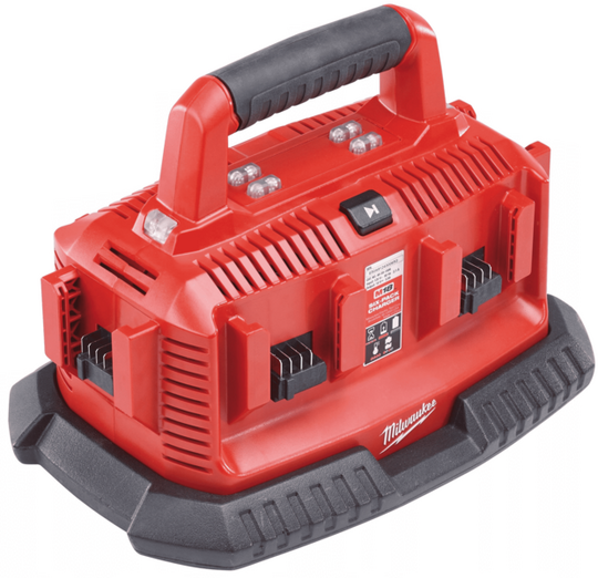 Sześciostanowiskowa ładowarka Milwaukee M1418C6-MULTI