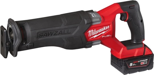 Piła szablasta Milwaukee M18 FSZ-502X (+ 2x akumulator 5 Ah + ładowarka + walizka)