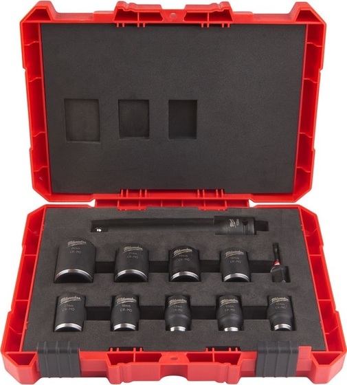 Zestaw nasadek udarowych Milwaukee Shockwave Impact Duty 1/2″ (11 elementów)