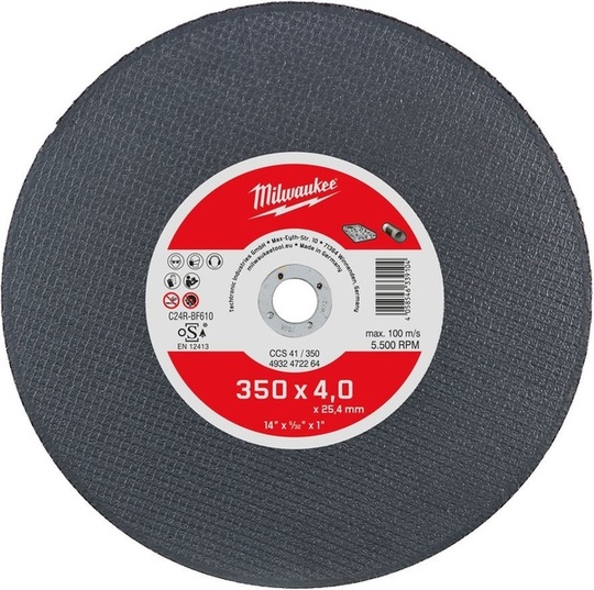 Tarcza ścierna Milwaukee CCS41 350 mm