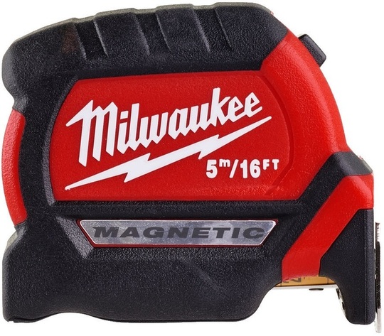 Magnetic measuring tape Milwaukee Premium (5 m/16 ft)