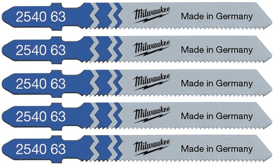 Zestaw brzeszczotów Milwaukee 55/1,2 mm (5 sztuk)