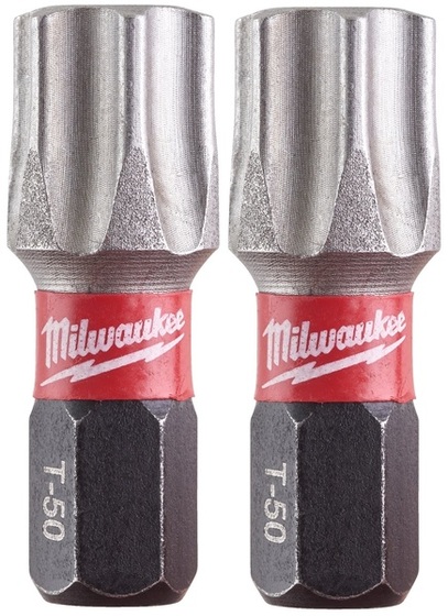 Bit Milwaukee Shockwave TX50 25 mm (2 pcs)