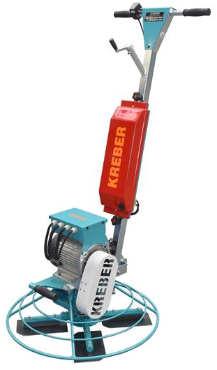 Cordless paddle trowel Kreber K-600 A (+ battery + charger)