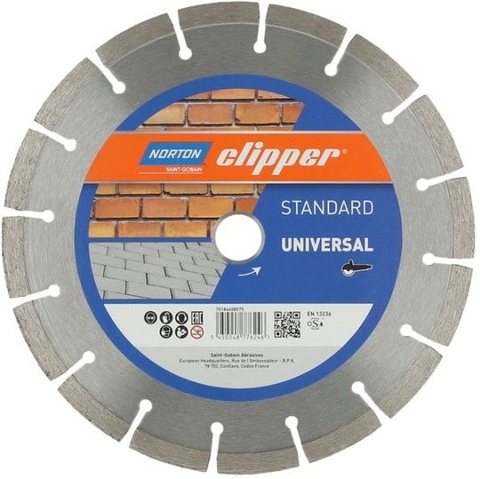 Diamond blade Norton Clipper Standard Universal 350 mm