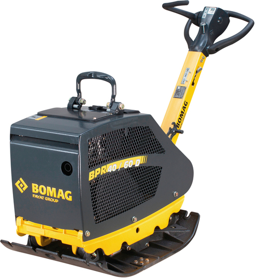 Zagęszczarka rewersyjna 250 kg Bomag BPR 40/60 D, 600 mm, rozruch ręczny, Hatz 1B20