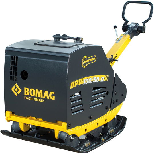 Zagęszczarka rewersyjna 700 kg Bomag BPR 100/80 D/E, 800 mm, rozruch elektryczny, Hatz 1D90