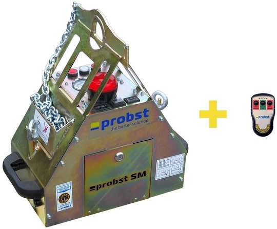 Zawieszany podnośnik próżniowy Probst Stone Magnet SM-600 Power FFS (+ pilot do zdalnego sterowania)