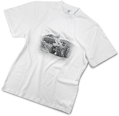 Men’s T-shirt Caterpillar Bill - White
