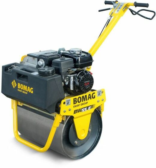 Walec jednobębnowy Bomag BW 55 E, rozruch elektryczny