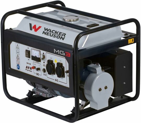 Single phase power generator unit Wacker Neuson MG 3
