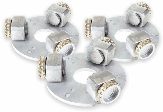 Diamentowy segment szlifierski Scanmaskin Bush Hammer (zestaw 3 sztuki)