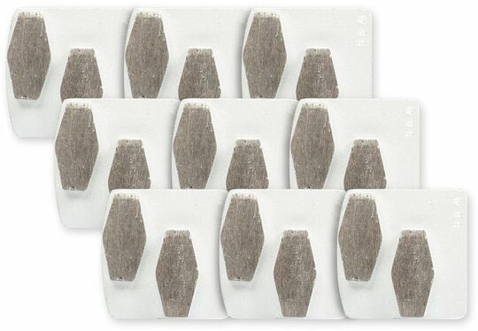 Diamond metal-bond Scanmaskin BAUTA DOUBLE SCM SILVER (9 pc.)