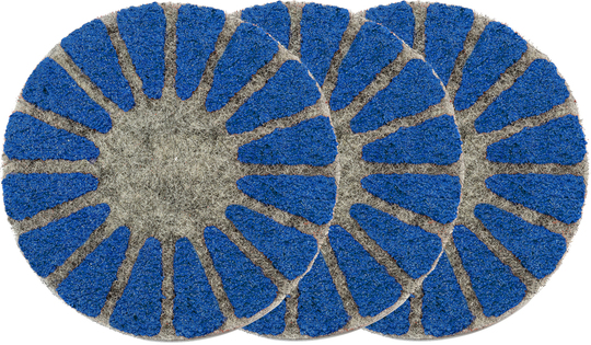 Polishing Pad Scanmaskin LUTEUS POLISHING 210 mm, #200 (set of 3 pcs.)